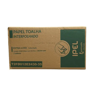 PAPEL TOA INTER FOLHA DUPLA C/2000 FLS IPEL