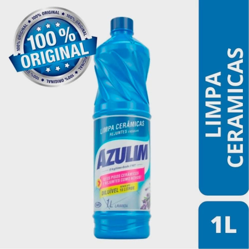LIMPA CERAMICAS E AZULEJOS LAVANDA 1L AZULIM