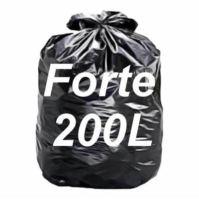SACO LIXO 200L PRETO FORTE C/100 NEWCLEAN