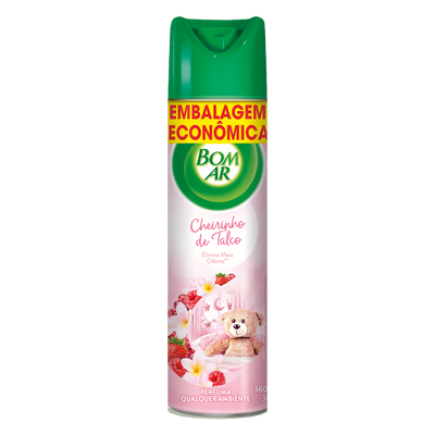 ODORIZADOR BOM AR AER CHEIR TALC EMB ECON 360ml