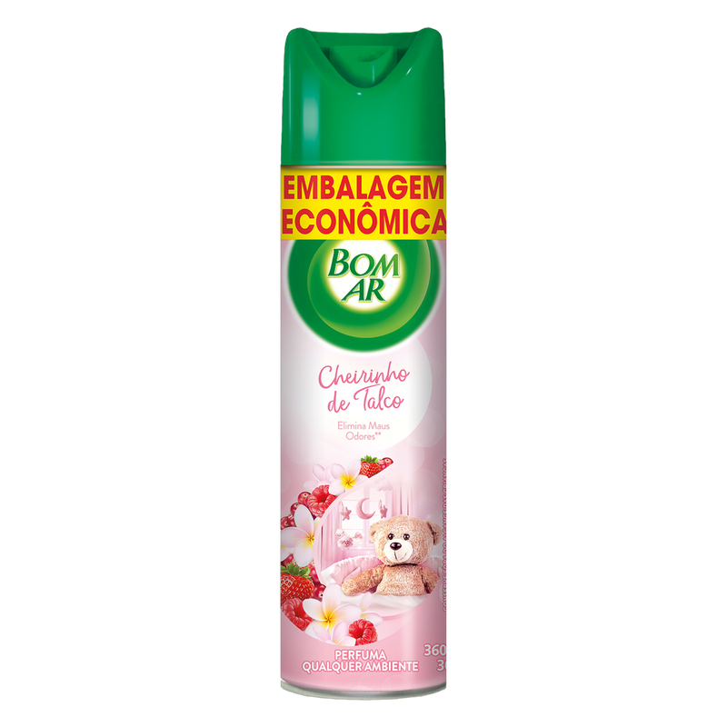 ODORIZADOR BOM AR AER CHEIR TALC EMB ECON 360ml