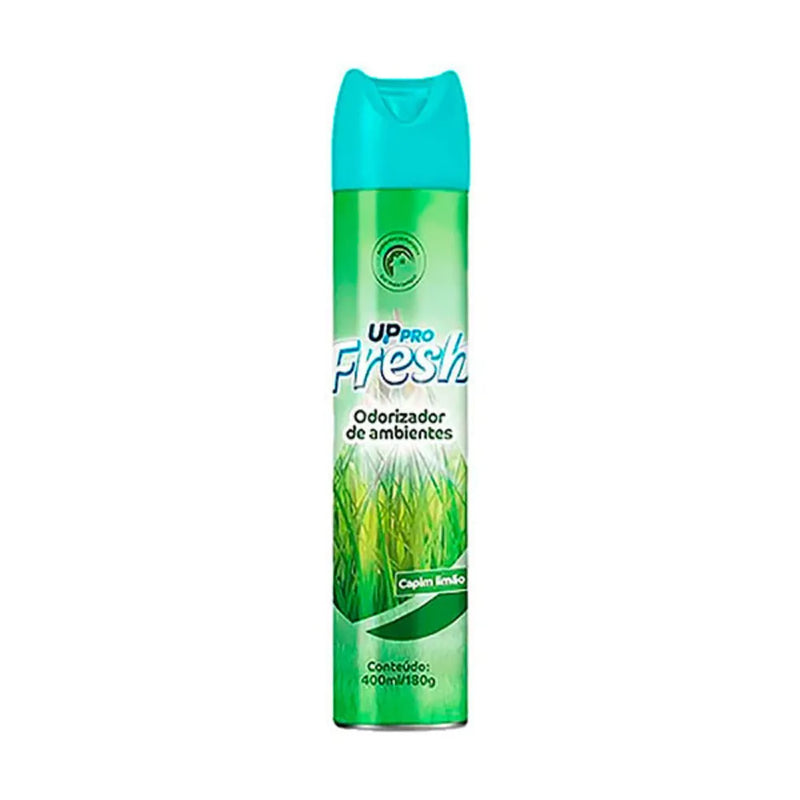 ODORIZADOR DE AMBIENTE UP FRESH AEROSSOL 400ML/180G - CAPIM LIMAO