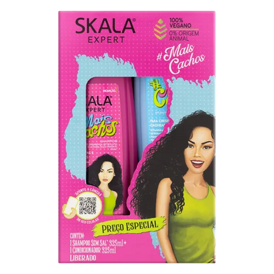 SHAMPOO SKALA 325ML MAIS CACHOS