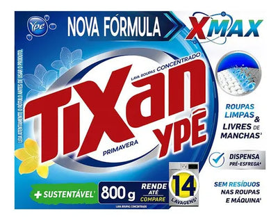 SABAO EM PO TIXAN PRIMAVERA LAVA ROUPAS 1,6 KG