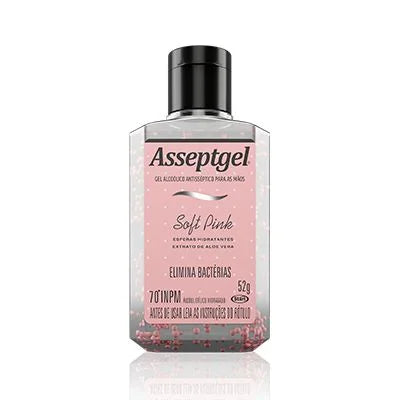 ALCOOL EM GEL FRESH PINK 52G ASSEPTGEL