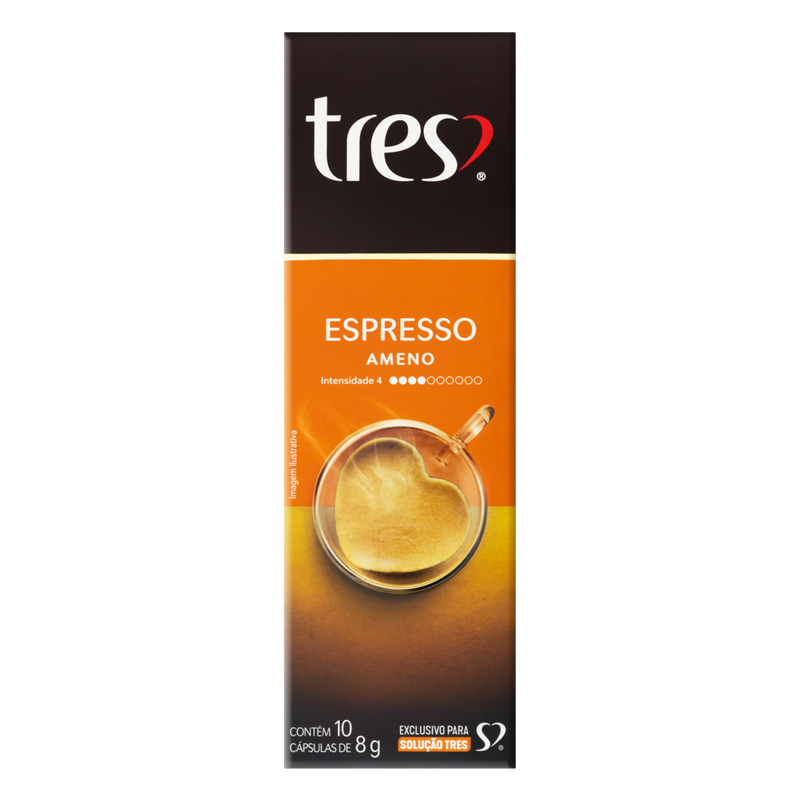 CAPS DE CAFE ESPRESSO AMENO C/10 3.CORACOES