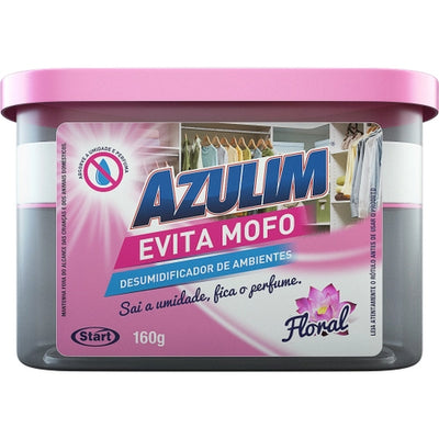 EVITA MOFO DESUMIFICADOR DE AMBIENTES FLORAL 160G AZULIM
