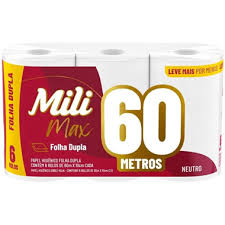 PAPEL HIG 60M F. DUPLA MILI 6 RLS