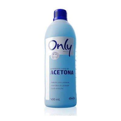REMOVEDOR BASE DE ACETONA ONLY 6X500ML
