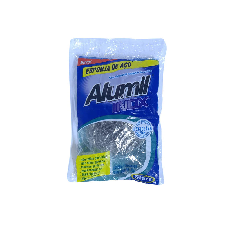 ESPONJA DE ACO INOX (10G) ALUMIL