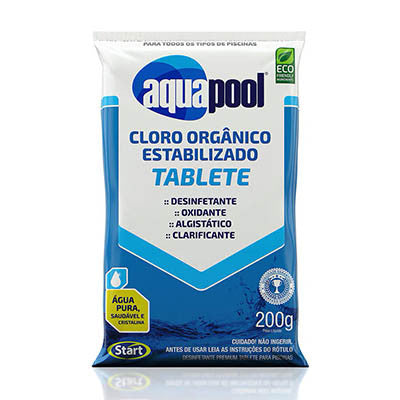 CLORO TABLETE 200G AQUAPOOL