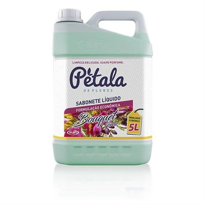SABONETE LIQUIDO DE FLORES BOUQUET VERDE PETALA 5L