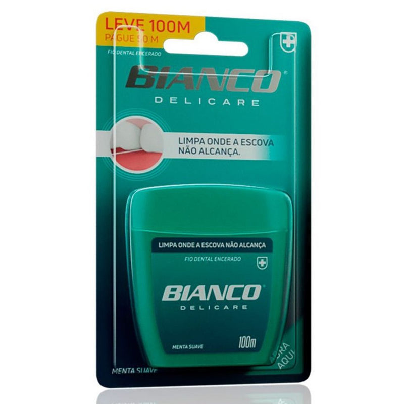 FIO DENTAL DELICARE 100M BIANCO