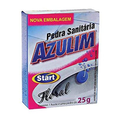 PEDRA SANITARIA 25G FLORAL AZULIM START
