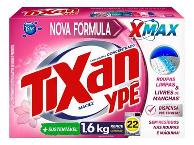 SABAO EM PO TIXAN MACIEZ LAVA ROUPAS 1,6 KG