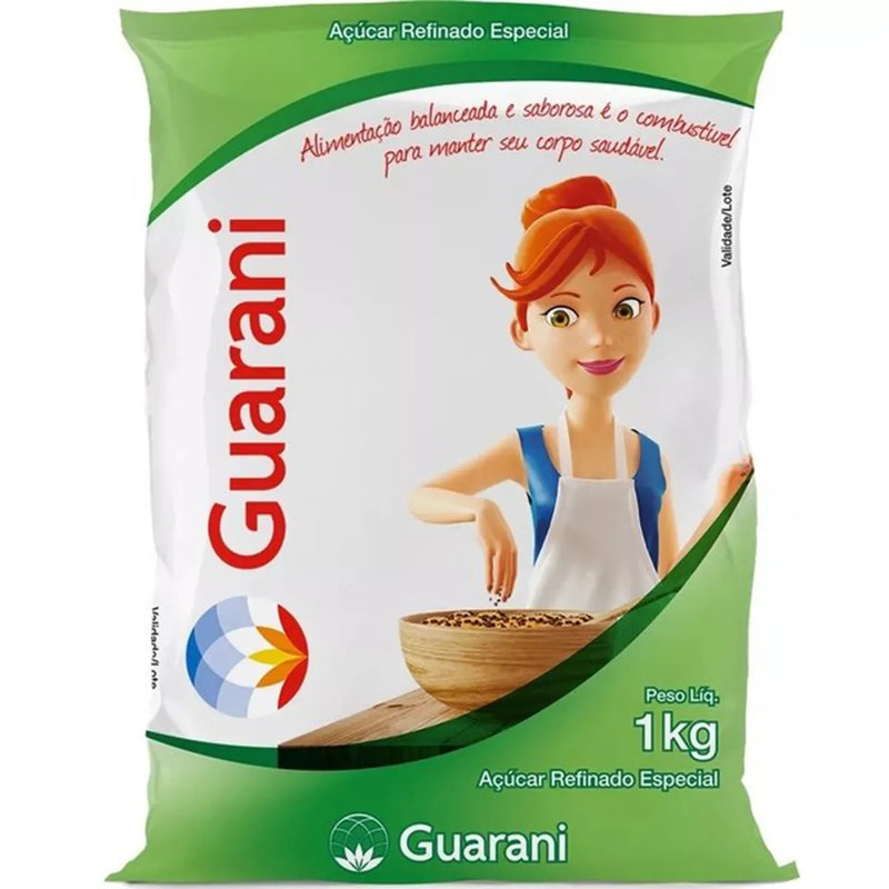 ACUCAR REFINADO GUARANI 1KG
