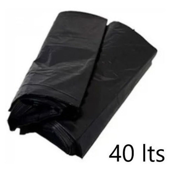 SACO LIXO 40L PRETO C/100 NEWCLEAN