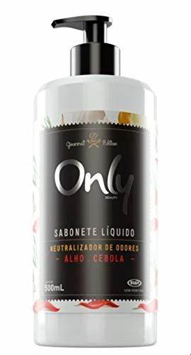 SABONETE LIQUIDO NEUTRALIZADOR DE ODORES ALHO CEBOLA ONLY 500ML