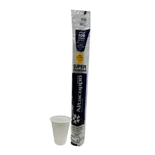 COPO DESCARTAVEL 80ML PREMIUM CAFE BR PP