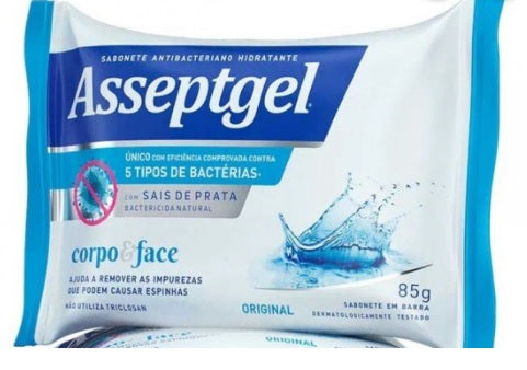 SABONETE ANTIBAC ORIGINAL 85G ASSEPTGEL