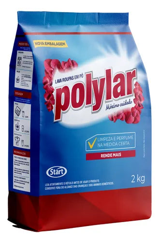 SABAO EM PO 2KG SACHET LAVA ROUPAS POLYLAR