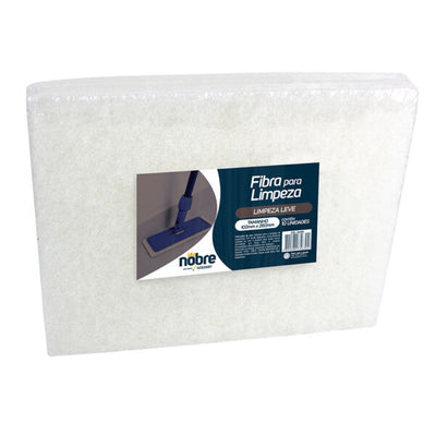 FIBRA LIMPEZA 102X260MM BRANCA K6025 NOBRE