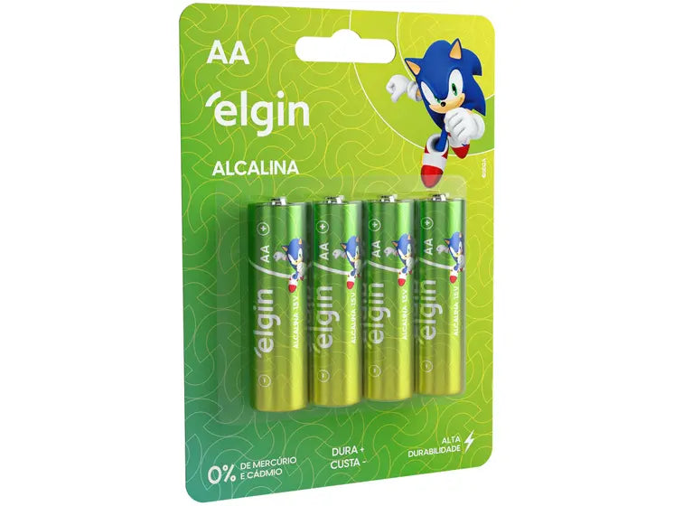 PILHA AA ENERGY ALCALINA 1,5V
