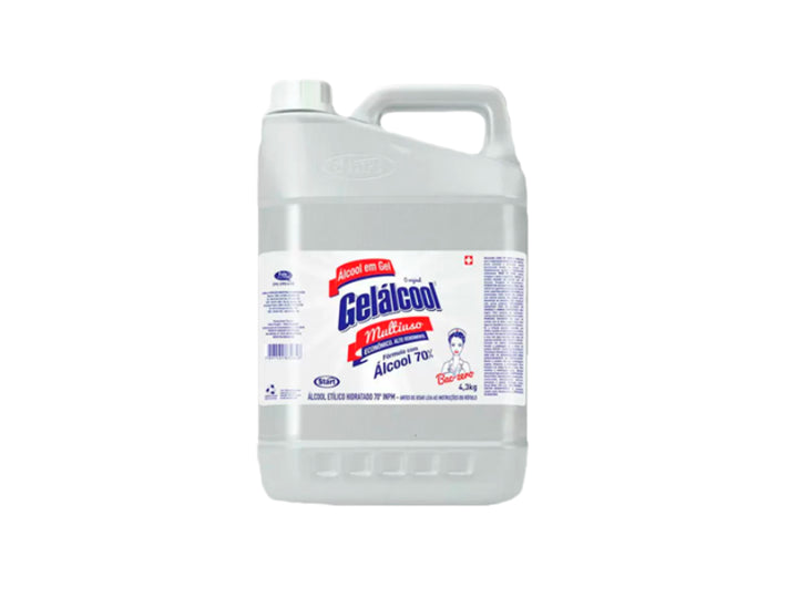 ALCOOL EM GEL BAC-ZERO 70º INPM GELALCOOL 5L
