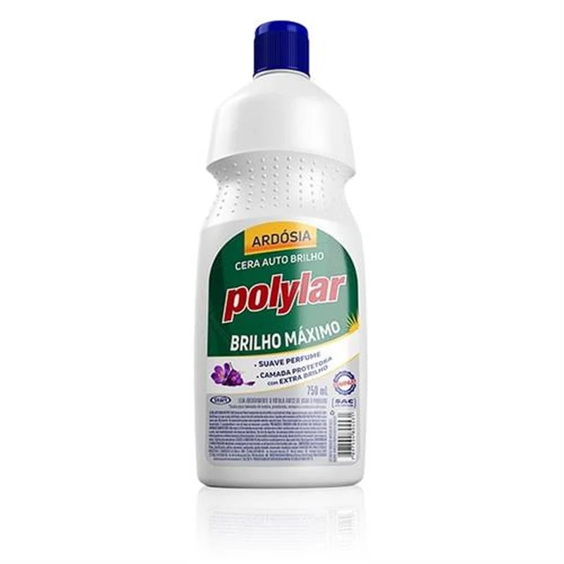 CERA AUTO BRILHO ARDOSIA 750ML POLYLAR