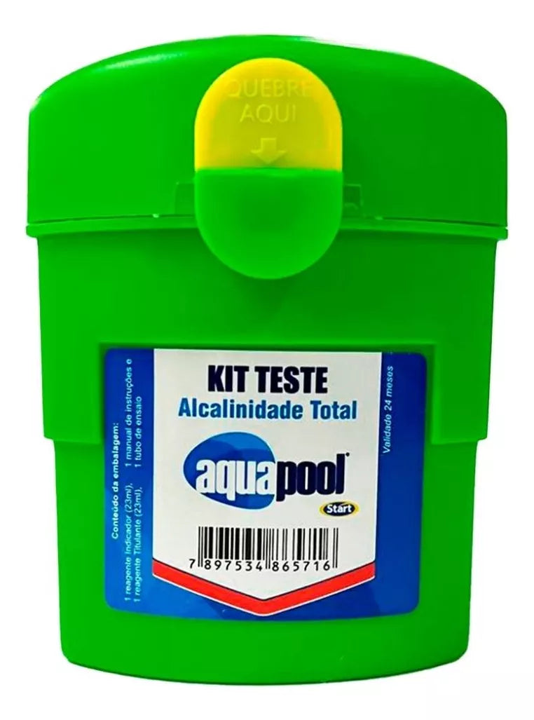 ESTOJO DE TESTE DE ALCALINIDADE AQUAPOOL