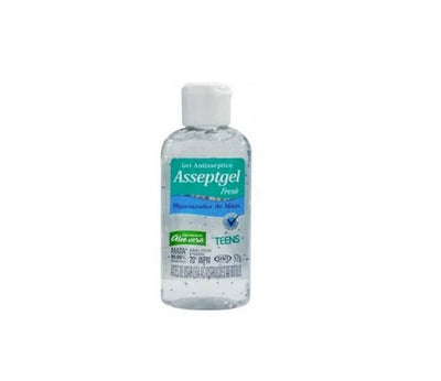 ALCOOL EM GEL FRESH BLUE 52G ASSEPTGEL