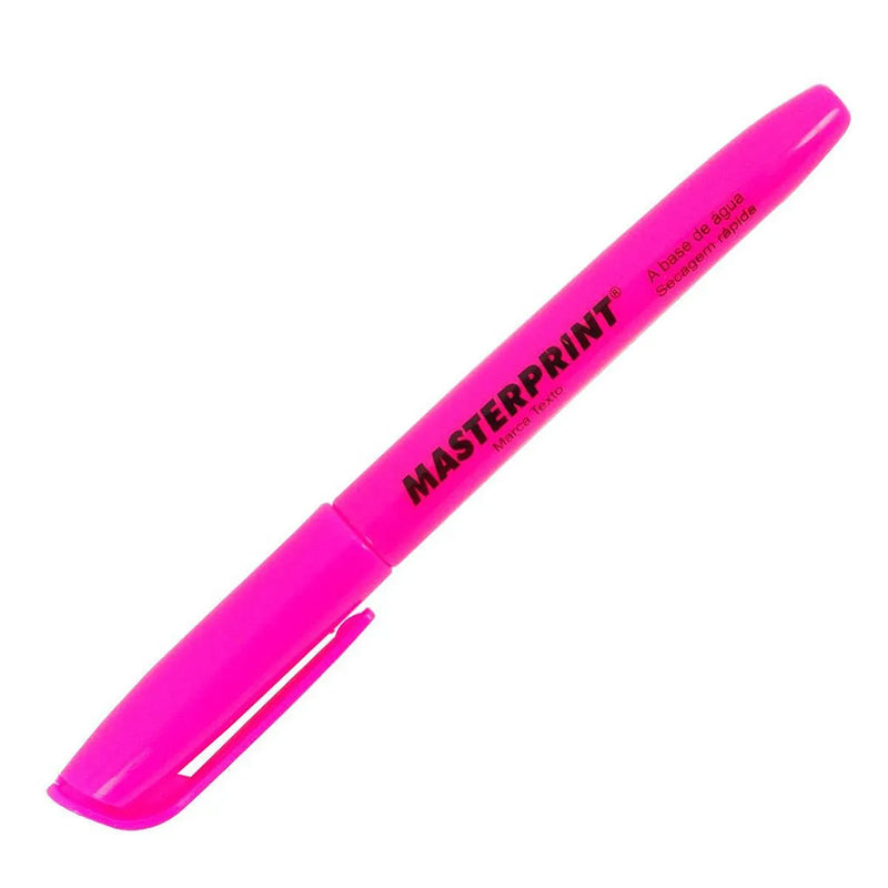 CANETA MARCA TEXTO ROSA MP612