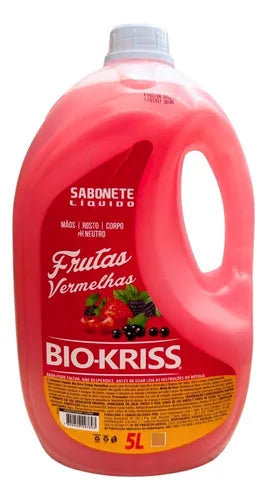 SABONETE PEROLADO FRUTAS VERMELHAS 5 LTRS -BIO KRISS BARBAREX