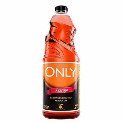 SABONETE LIQUIDO PEROLADO PESSEGO ONLY 2L