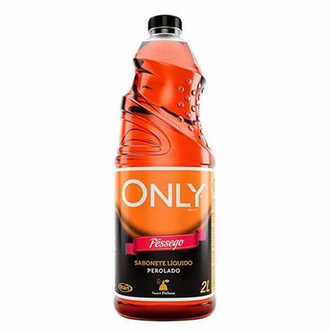 SABONETE LIQUIDO PEROLADO PESSEGO ONLY 2L