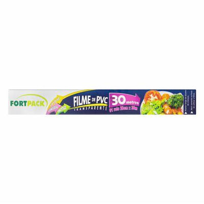 FILME DE PVC 28CMX30MTS FORTLAR