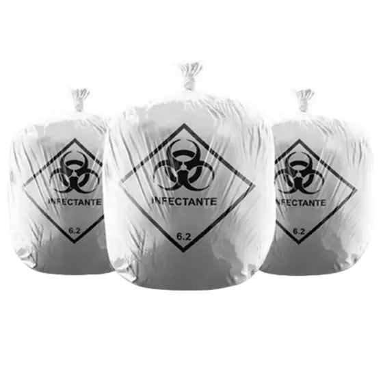 SACO LIXO 100L HOSPITALAR (INFECTANTE) REF 03 C/100 - GOEDERT
