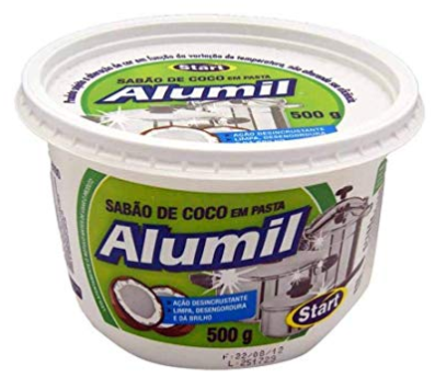 PASTA DE BRILHO SABAO DE COCO 500G ALUMIL