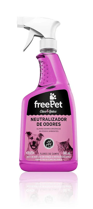 NEUTRALIZADOR DE ODORES FLORES DO CAMPO 500ML FREEPET