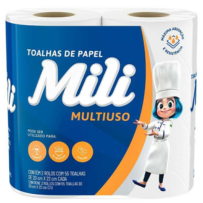 TOA DE PAPEL MILI 110FLS 2X55 FLS