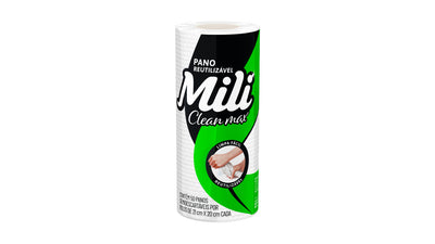 PANO REUTILIZAVEL MILI CLEAN MAX BRANCO 12X50