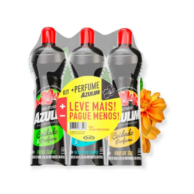 MULTIUSO KIT MAIS PERFUME 3X500ML AZULIM