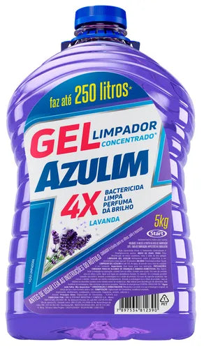 LIMPADOR CONCENTRADO GEL LAVANDA 5KG AZULIM
