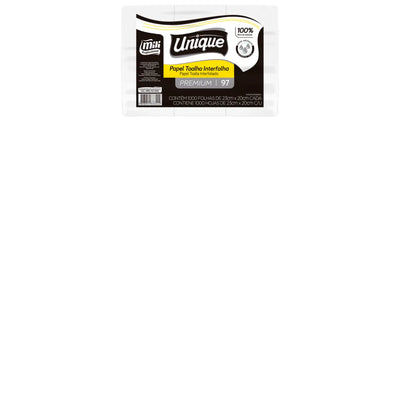 PAPEL TOA INTERF PREMIUM UNIQUE 100%CEL 23X20 C/1000 FLS MILI