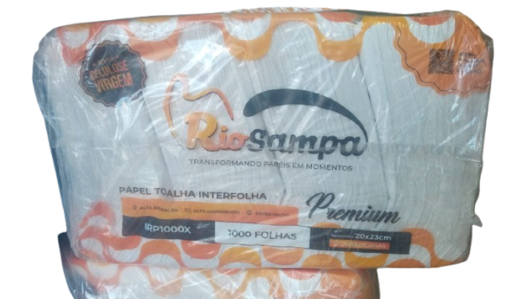 PAPEL TOA INTERF RIO SAMPA PREMIUM 20X23 1000FLS