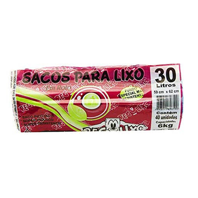 SACO LIXO 30L AZUL (PEG LIXO)