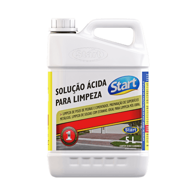 SOL ACIDA START 5L LIMPEZA PESADA