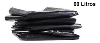 SACO LIXO 60L PRETO REFORÇADO C/100 ALMOFADA NEWCLEAN
