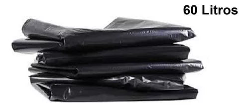 SACO LIXO 60L PRETO REFORÇADO C/100 ALMOFADA NEWCLEAN