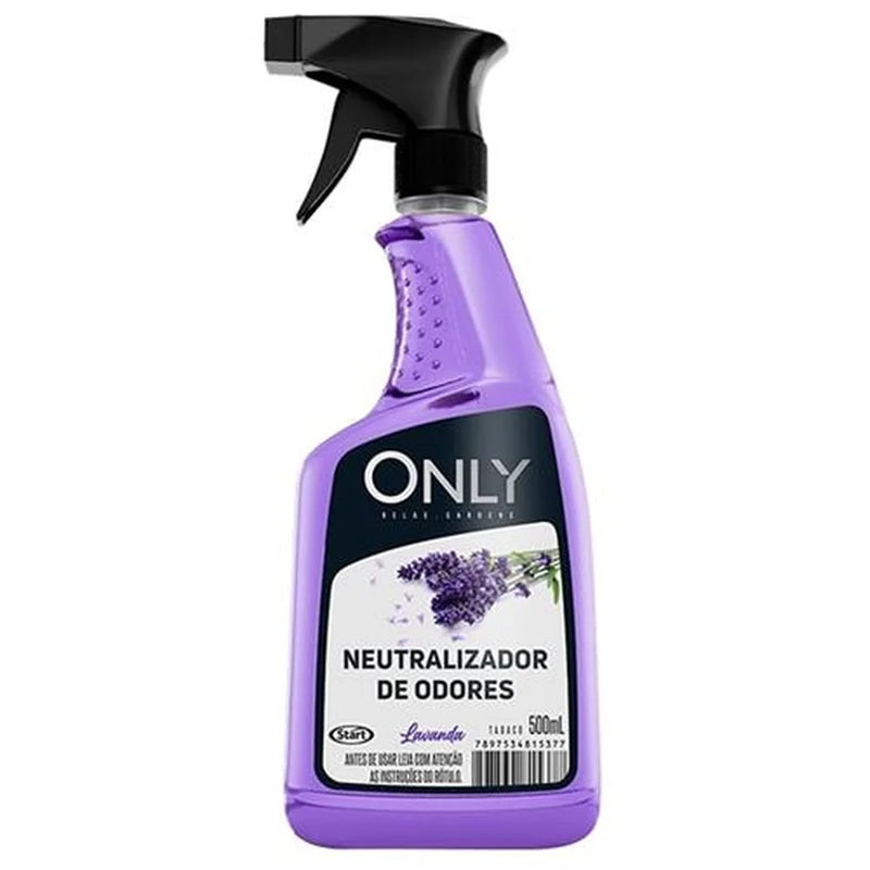 NEUTRALIZADOR DE ODORES LAVANDA RELAX 500ML ONLY